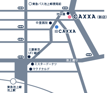CAXXAの地図
